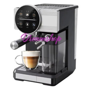 Machine à café et Lait inox 5 en1 Multi Capsules 1350W 20 Bar TRUSTMANN® TM-CM-002