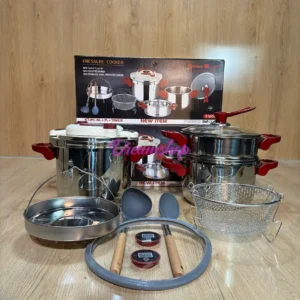 Cocotte Minute CLIPSO KitchenLab Technologie Germany 18/10 7+5 Litre 11 piece
