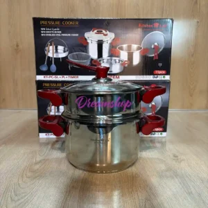 Cocotte Minute CLIPSO KitchenLab Technologie Germany 18/10 7+5 Litre 11 piece