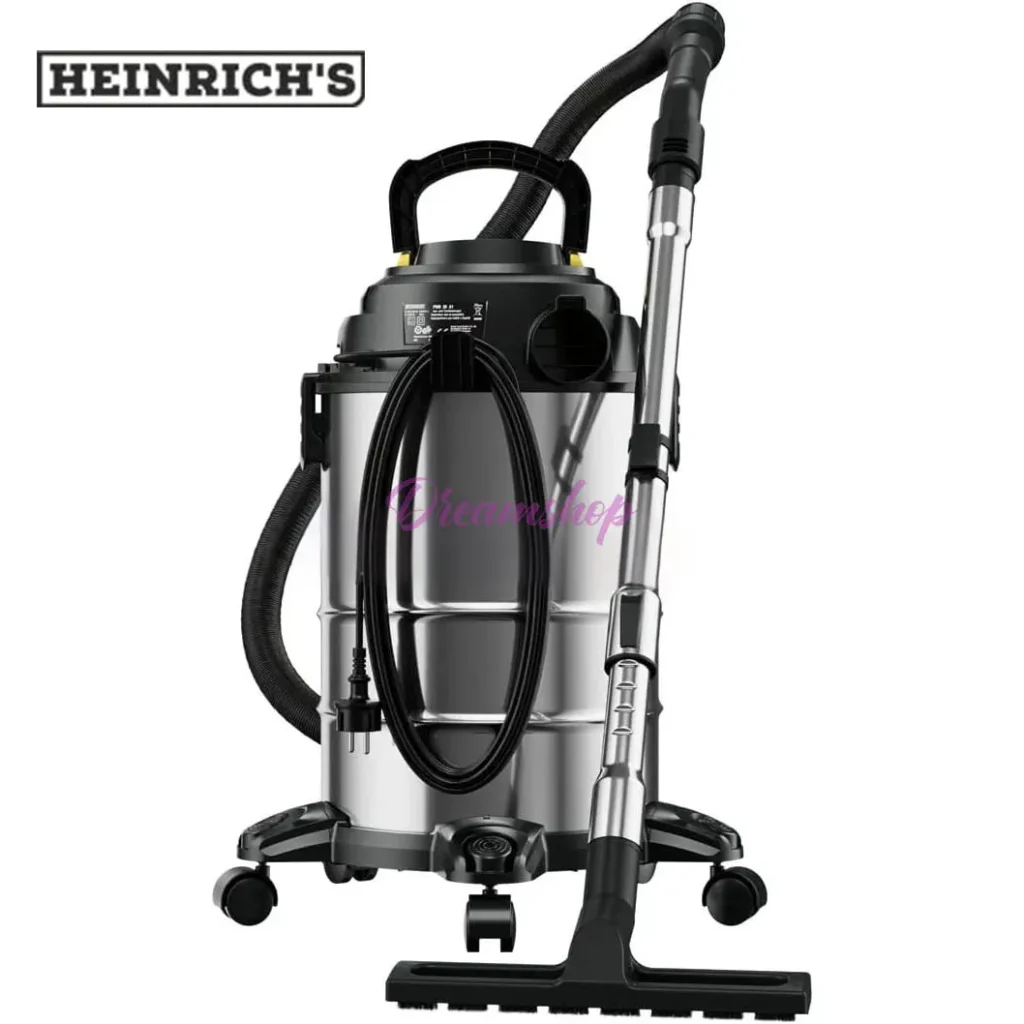 L’aspirateur Heinrich´s Germany Eau et Poussière Avec la fonctionne de Souffleur 2300 w et 25 L HBS 1804