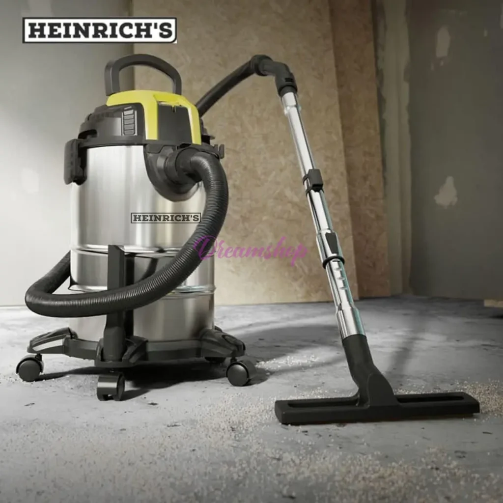 L’aspirateur Heinrich´s Germany Eau et Poussière Avec la fonctionne de Souffleur 2300 w et 25 L HBS 1804
