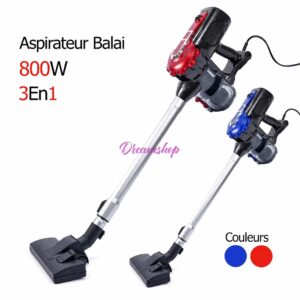 MultiSmart Aspirateur Balai & À Main Sans Sac 3en1 Multi-Cyclonique 800W